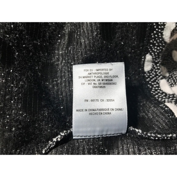 Anthropologie Maeve Sleeveless Top Size M Jacquard‎ Knit Polka Dot - Picture 12 of 13